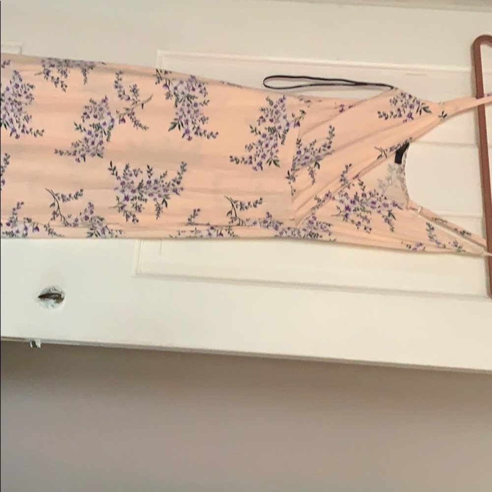Pink floral forever 21 dress